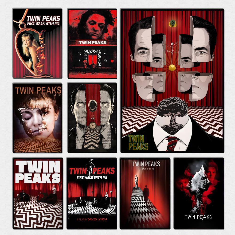 Home Office And Tv Room Ideas - Poster Film T-Twin Peaks, Seni Dinding