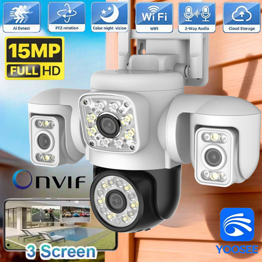 Home Office Email - Kamera IP WiFi Luar Ruangan 8K