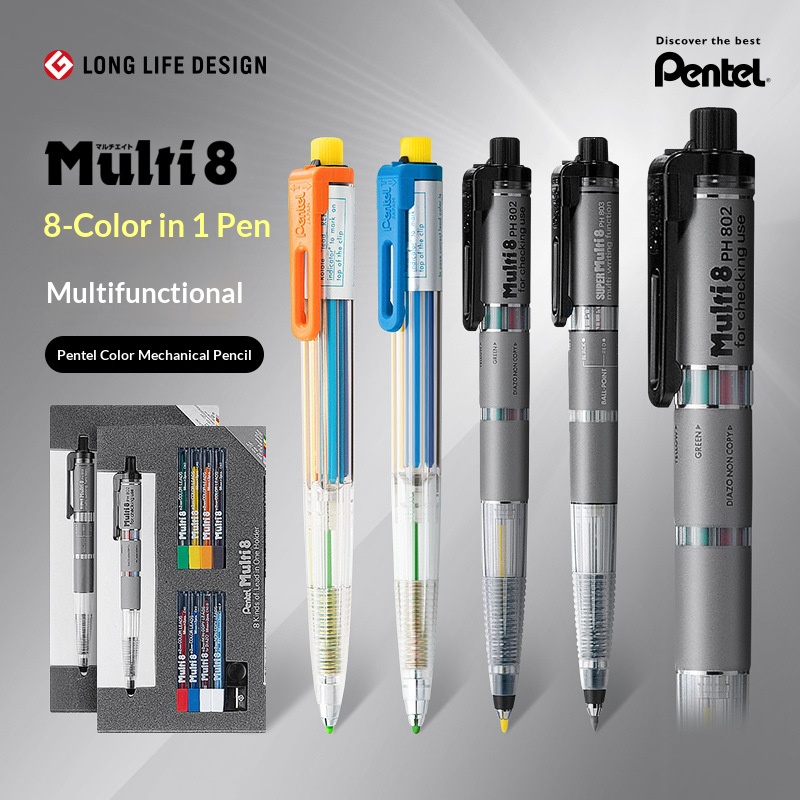 Staedtler Pencil Lumocolor - Pensil Warna Mekanik Pentel Multi 8