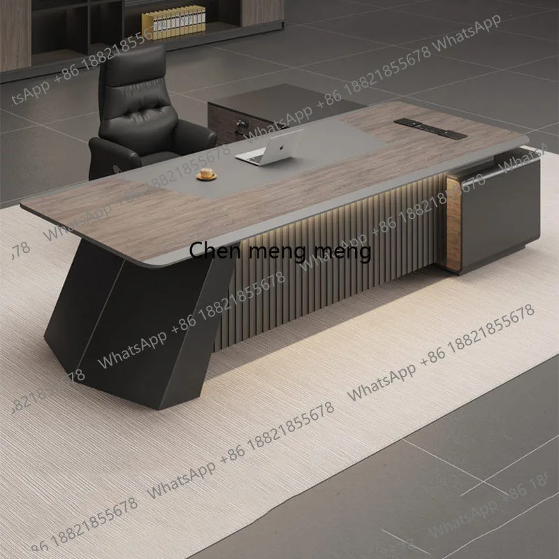 Home Office Interior Design - Meja kantor desainer mewah F150 estetika
