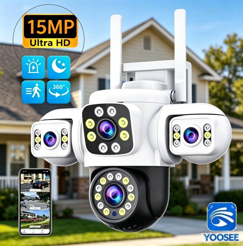 Home Office Email - Kamera Keamanan Yoosee 6K 15MP 3