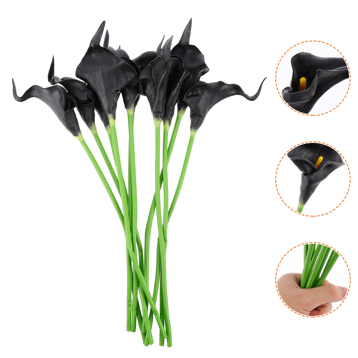 Home Office Interior Design - 10 buah Bunga Lili Calla Buatan