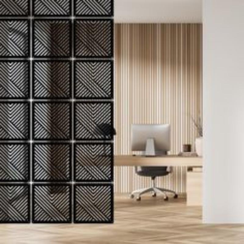 Home Office Interior Design - Panel Dekorasi Interior dan Partisi Pembatas