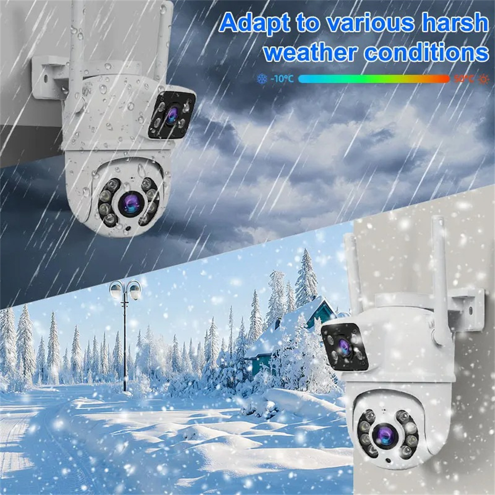 Kamera Pengawas Wifi 8MP 4K Le - Home Office Email ulasan dan harga