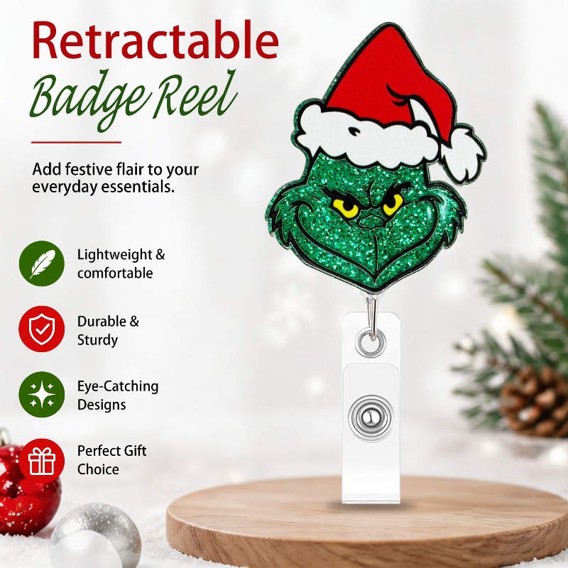 Gantungan Kartu ID Retractable - Home Office Login ulasan dan harga
