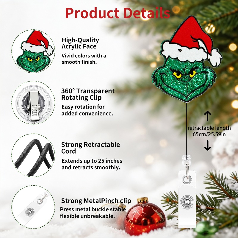 Gantungan Kartu ID Retractable - Home Office Login ulasan dan harga