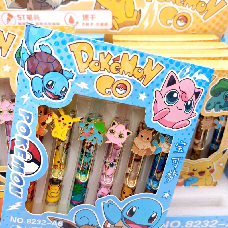 6 Buah Pena Bolpoin Pokemon 0. - Home Office Login ulasan dan harga