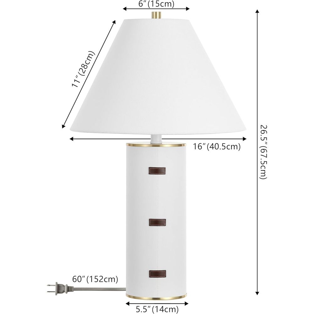 Lampu Meja LED 27 inci - Putih - Home Office Lamp ulasan dan harga