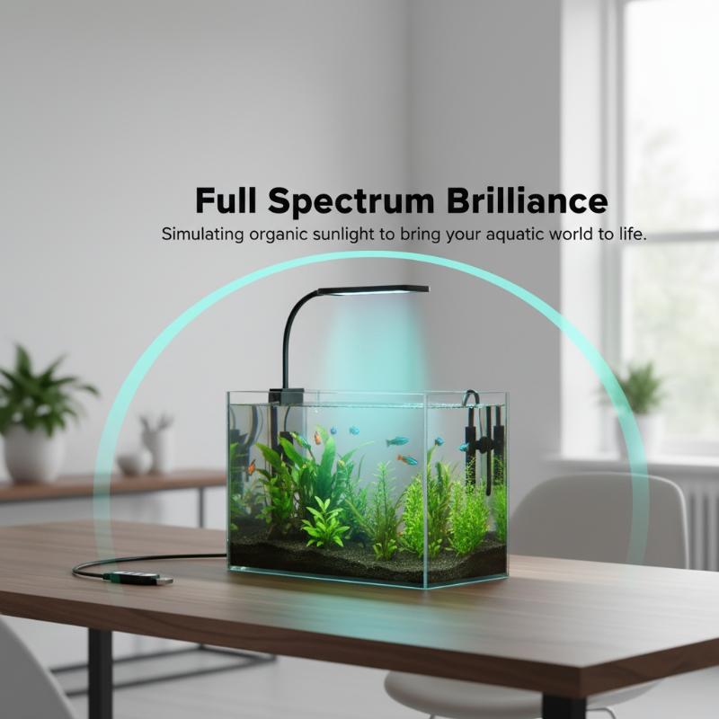 Lampu Klip Akuarium USB dengan - Home Office Lamp ulasan dan harga