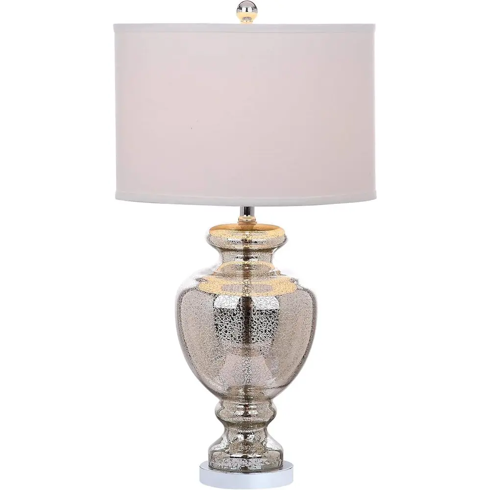 Lampu Meja Kaca Retak Perak Me - Home Office Lamp ulasan dan harga