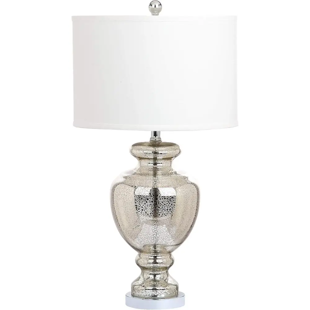 Lampu Meja Kaca Retak Perak Me - Home Office Lamp ulasan dan harga