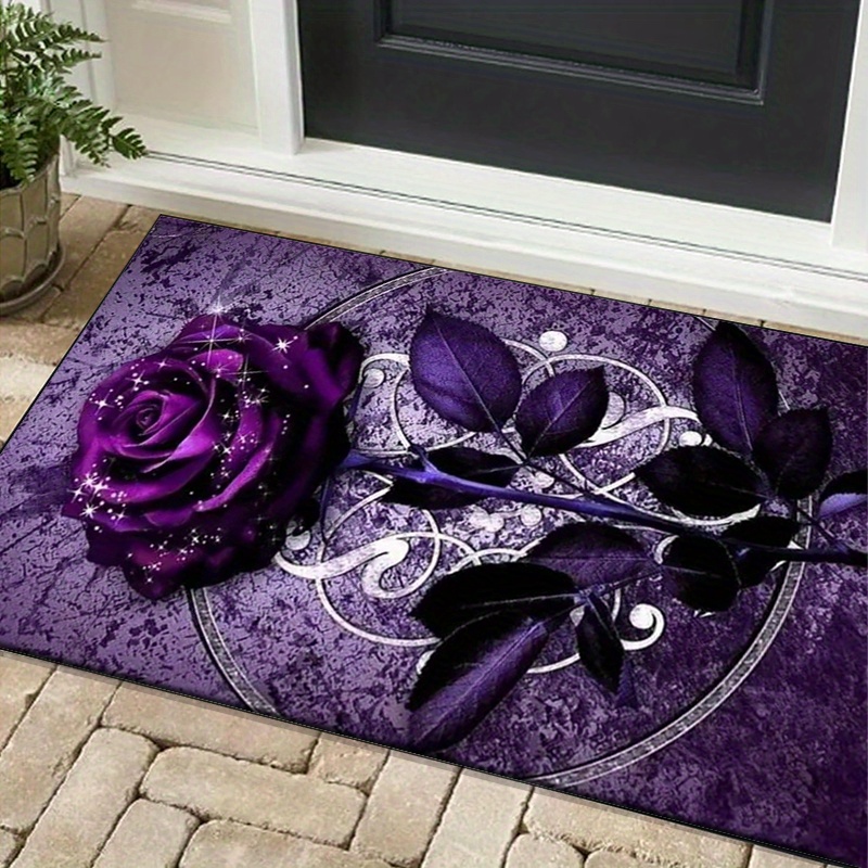 Karpet Daun Ungu untuk Dekoras - Home Office Interior Design ulasan dan harga