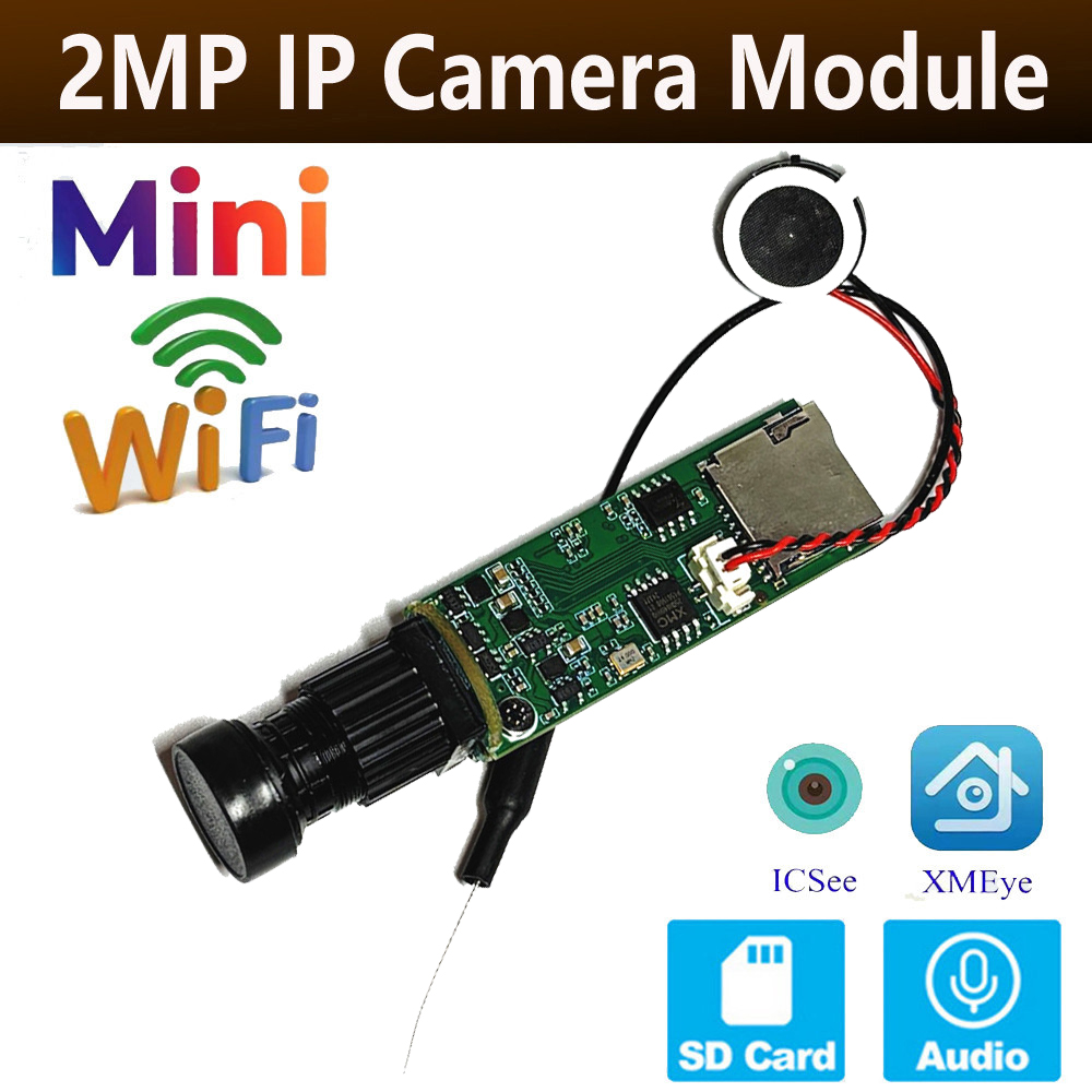 Kamera Mini HD WiFi Modul DIY  - Home Office Email ulasan dan harga