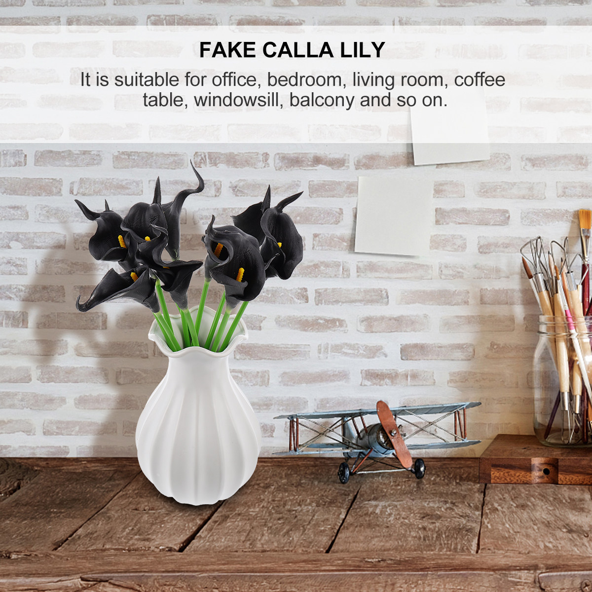 10 buah Bunga Lili Calla Buata - Home Office Interior Design ulasan dan harga