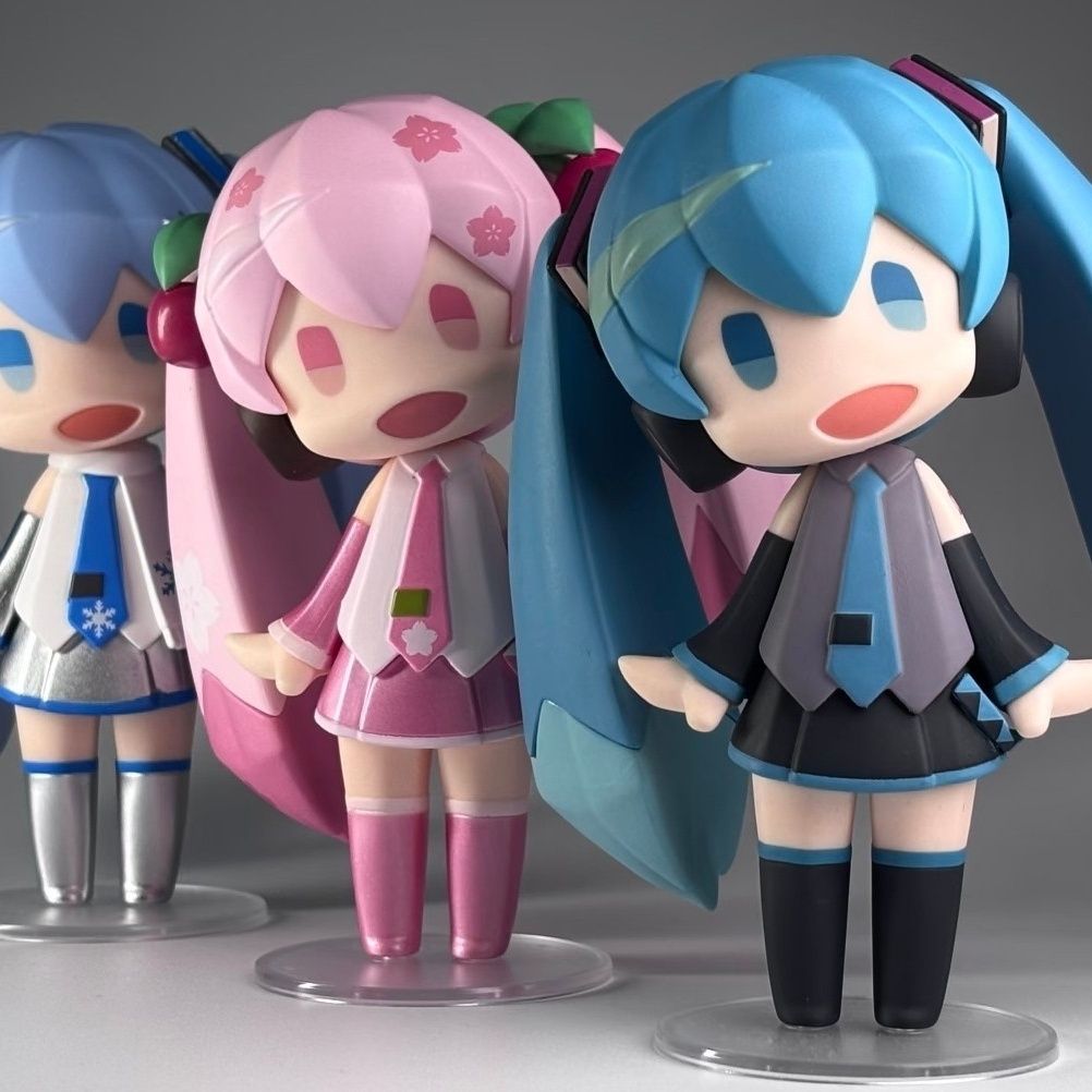 Set Figur Anime Miku & Blok Ba - Home Office Kit ulasan dan harga