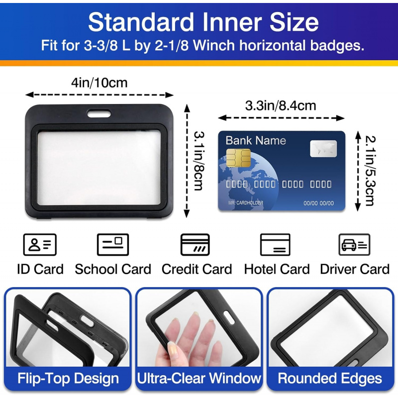 3 Paket Tempat Kartu ID Plasti - Home Office Login ulasan dan harga