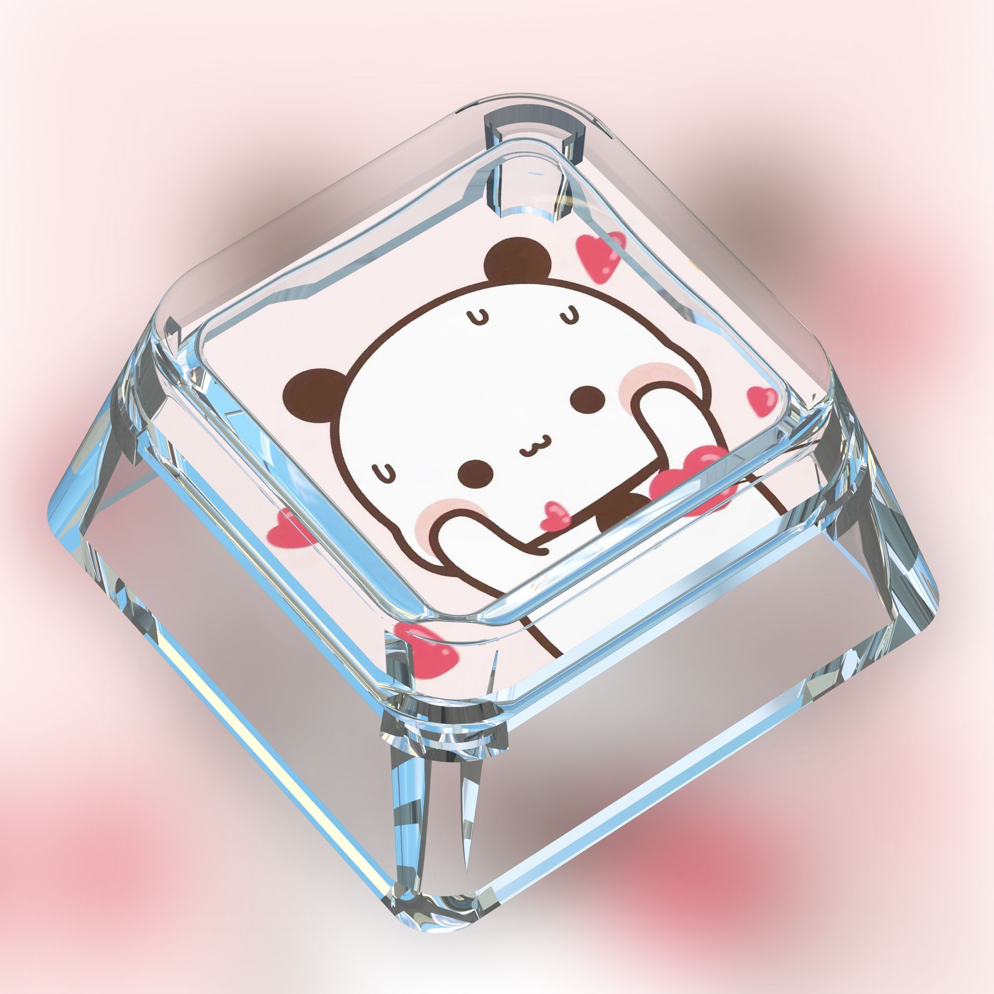 Set Keycap Bubu Dudu Lucu ABS  - Home Office Kit ulasan dan harga