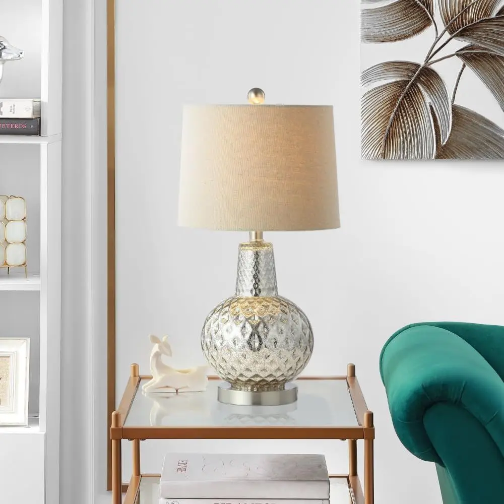 Lampu Meja LED Warna Perak/Gad - Home Office Lamp ulasan dan harga